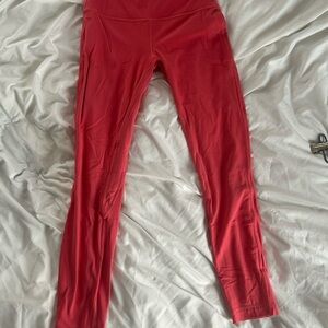 Lululemon Athletica Cherry Red Leggings